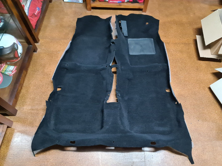 Genuine Mitsubishi Lancer Sedan Floor Mat Carpet + Foot Rest - BLACK - CM CK CE CN CP - MR550109 MR201425