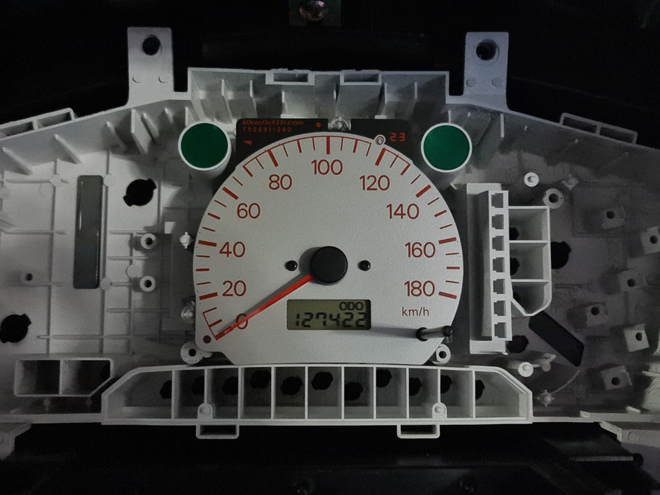 Genuine Mitsubishi Evolution 4 / 5 Speedometer 180 KM/H - WHITE Face - CN9A CP9A MR390516