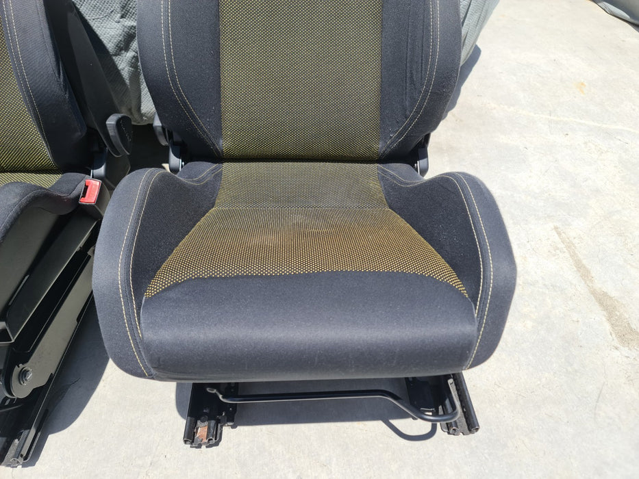 Renaultsport MK3 Clio RS197 RS200 Recaro Sportster CS Front Seats Complete - Yellow Dot