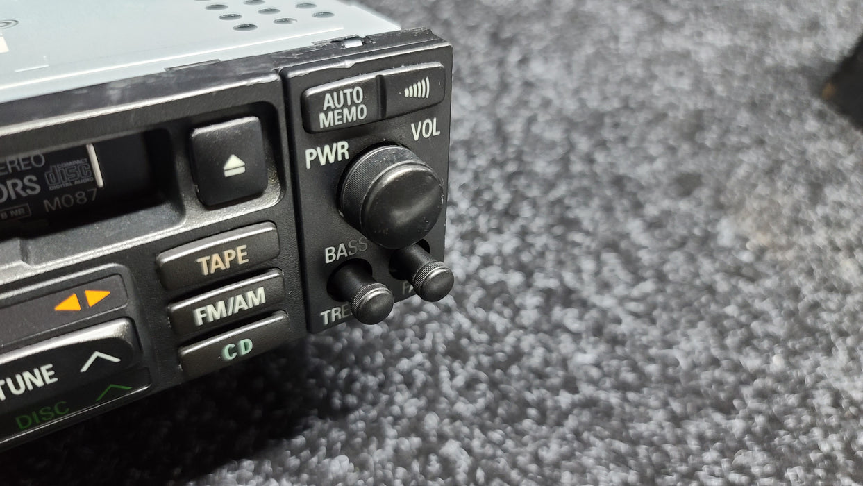 JDM Radio AM/FM Cassette Player to suit Mitsubishi Lancer Evolution CN9A / CP9A Evo 4 5 6 TME GSR / Galant / Pajero Evolution.