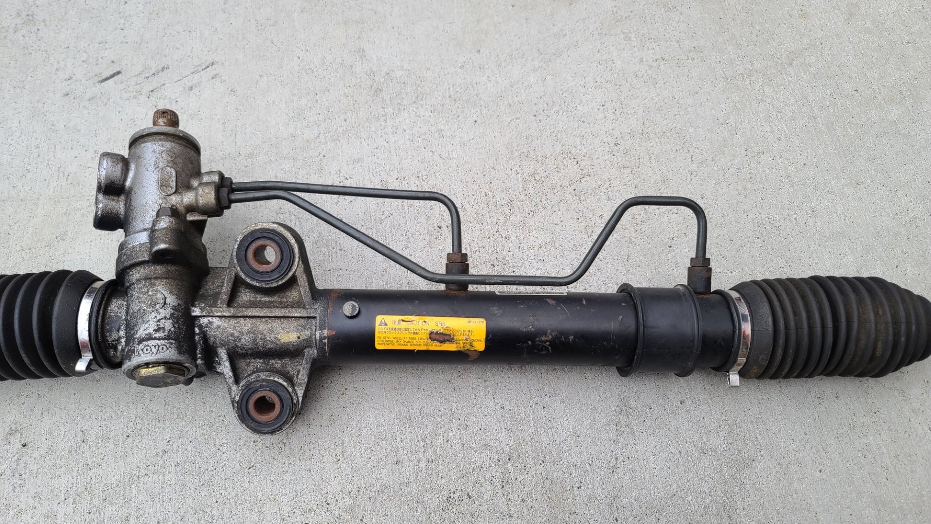 Mitsubishi Lancer Evolution GSR Power Steering Rack Complete Evo 5 6 C ...