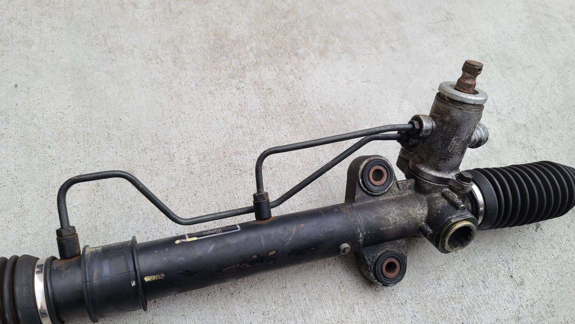 Mitsubishi Lancer Evolution GSR Power Steering Rack Complete Evo 5 6 C ...