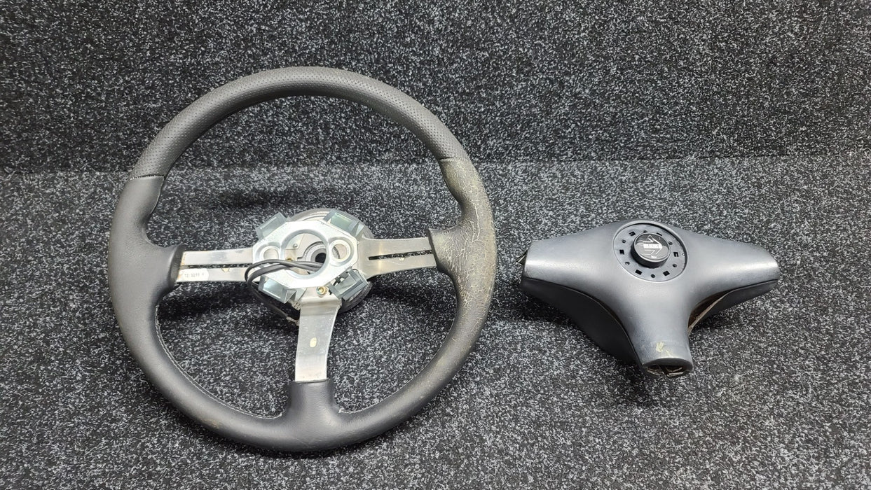 Mitsubishi Evolution Lancer RS SNDF Original MOMO Steering Wheel Evo 4 5 6 TME - CN9A CP9A