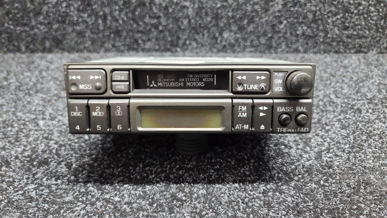 JDM Radio AM/FM Cassette Player suit Mitsubishi Lancer Evolution CE9A Evo 2 3 GSR