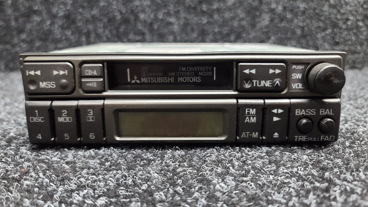 JDM Radio AM/FM Cassette Player suit Mitsubishi Lancer Evolution CE9A Evo 2 3 GSR