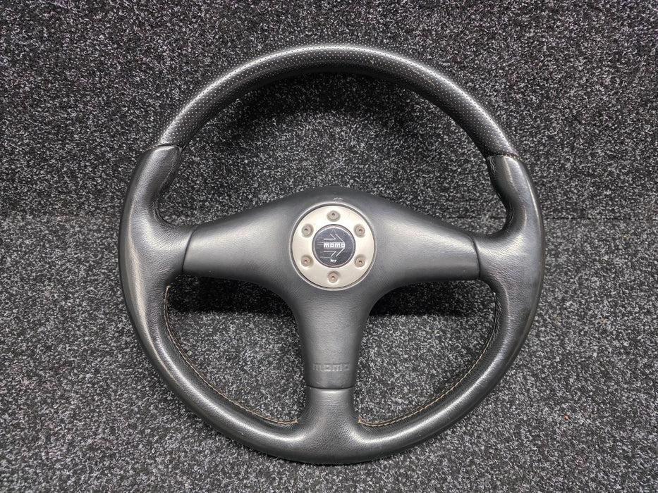 Mitsubishi Evolution Lancer RS SNDF Genuine Original MOMO Steering Wheel Evo 4 5 6 TME - CN9A CP9A