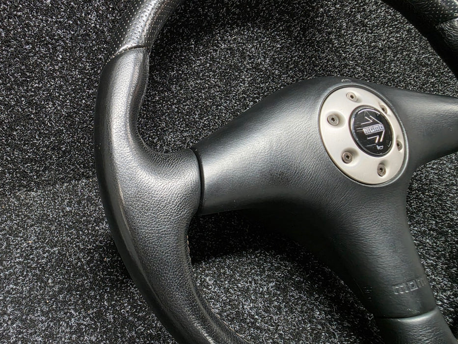 Mitsubishi Evolution Lancer RS SNDF Genuine Original MOMO Steering Wheel Evo 4 5 6 TME - CN9A CP9A
