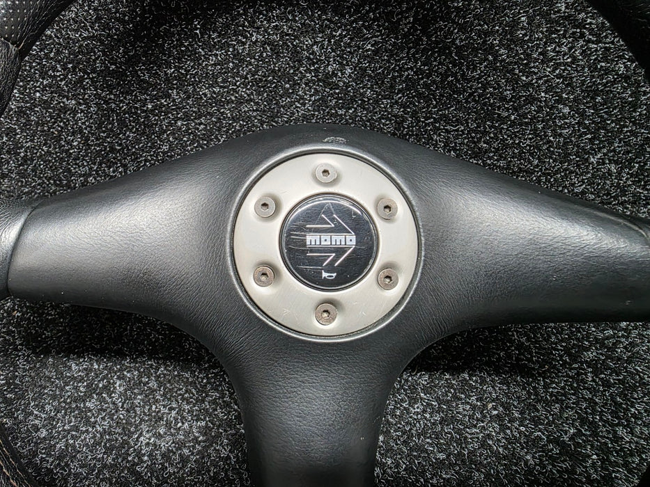 Mitsubishi Evolution Lancer RS SNDF Genuine Original MOMO Steering Wheel Evo 4 5 6 TME - CN9A CP9A