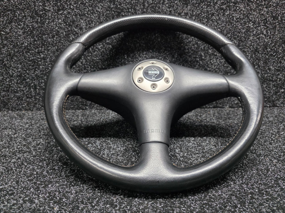 Mitsubishi Evolution Lancer RS SNDF Genuine Original MOMO Steering Wheel Evo 4 5 6 TME - CN9A CP9A