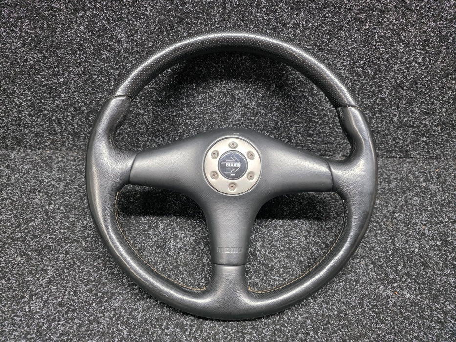 Mitsubishi Evolution Lancer RS SNDF Genuine Original MOMO Steering Wheel Evo 4 5 6 TME - CN9A CP9A