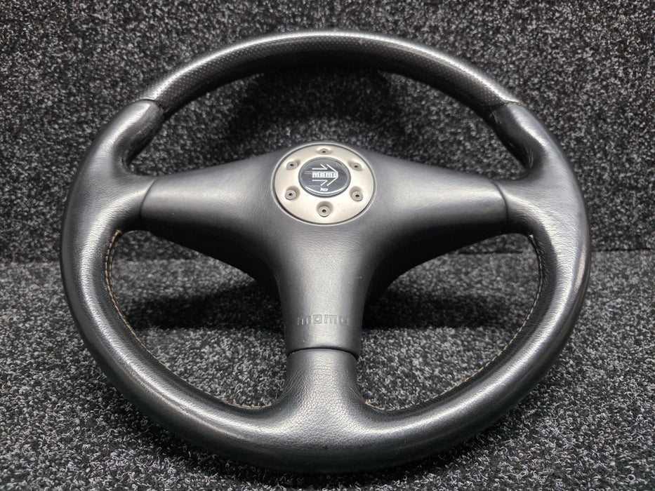 Mitsubishi Evolution Lancer RS SNDF Genuine Original MOMO Steering Wheel Evo 4 5 6 TME - CN9A CP9A