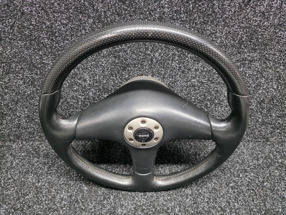 Mitsubishi Evolution Lancer RS SNDF Genuine Original MOMO Steering Wheel Evo 4 5 6 TME - CN9A CP9A