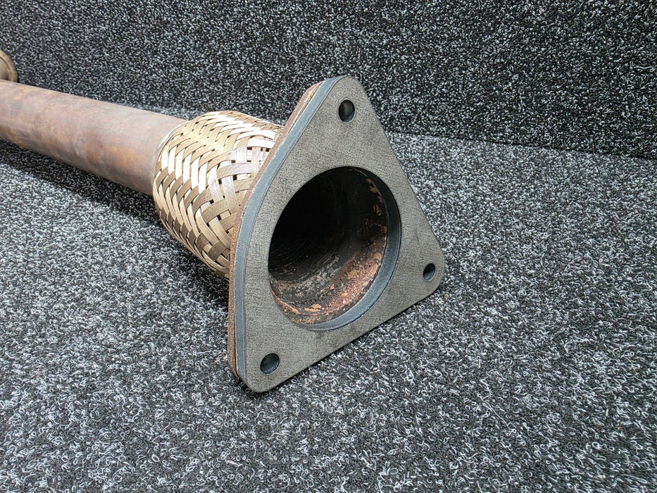 Renault Sport Megane Exhaust Weld On Flange Plate MK2 MK3 Front Pipe / Catalytic Turbo Outlet Down Dump Pipe - 3" Inch / 76 mm F4RT RS225 RS250 RS265 RS275