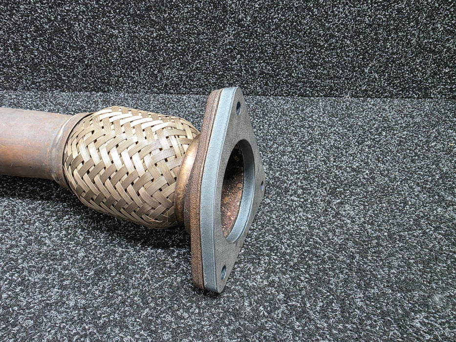 Renault Sport Megane Exhaust Weld On Flange Plate MK2 MK3 Front Pipe / Catalytic Turbo Outlet Down Dump Pipe - 3" Inch / 76 mm F4RT RS225 RS250 RS265 RS275