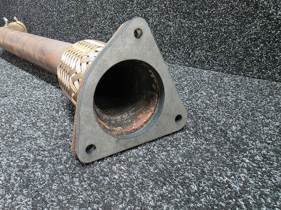 Renault Sport Megane Exhaust Weld On Flange Plate MK2 MK3 Front Pipe / Catalytic Turbo Outlet Down Dump Pipe - 3" Inch / 76 mm F4RT RS225 RS250 RS265 RS275