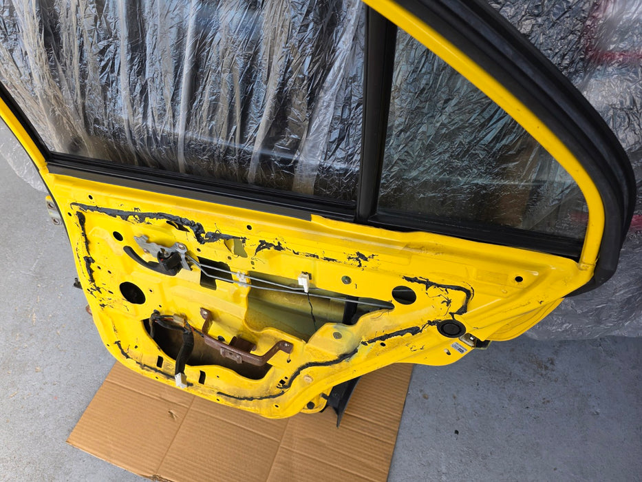 Mitsubishi Lancer Evolution CP9A Evo 5 6 TME RHS Right Rear Door Dandelion Yellow Y01
