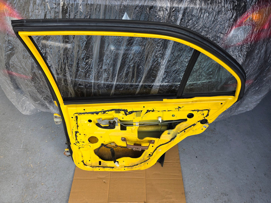 Mitsubishi Lancer Evolution CP9A Evo 5 6 TME RHS Right Rear Door Dandelion Yellow Y01