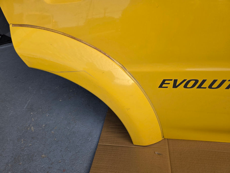 Mitsubishi Lancer Evolution CP9A Evo 5 6 TME RHS Right Rear Door Dandelion Yellow Y01