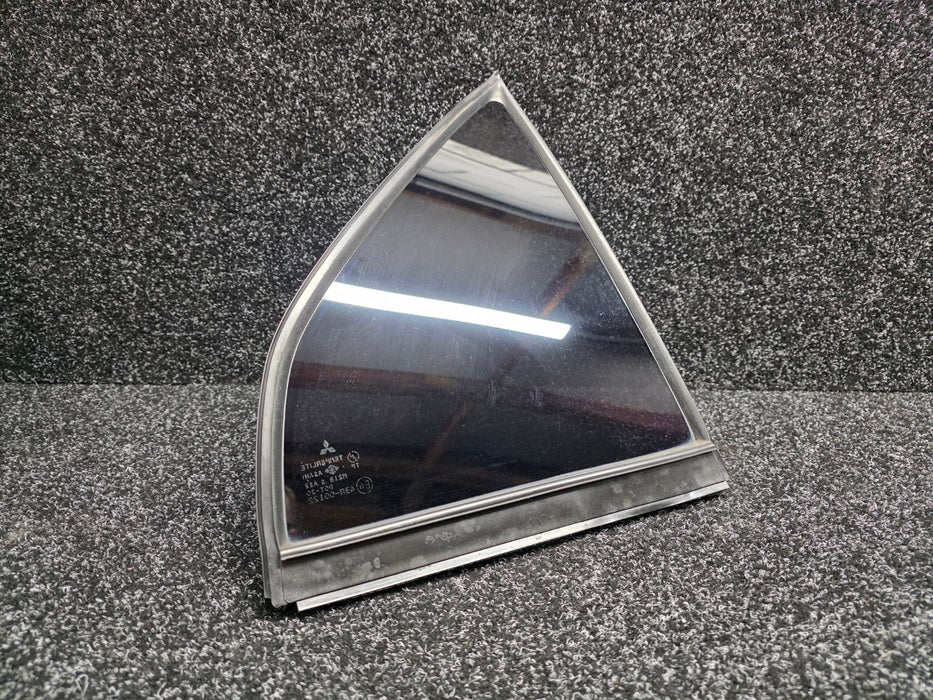 Mitsubishi Lancer Evolution 4 5 6 TME Rear RHS Quarter 1/4 Window Glass and Seal - CN9A CP9A