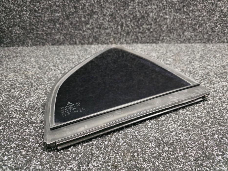 Mitsubishi Lancer Evolution 4 5 6 TME Rear RHS Quarter 1/4 Window Glass and Seal - CN9A CP9A