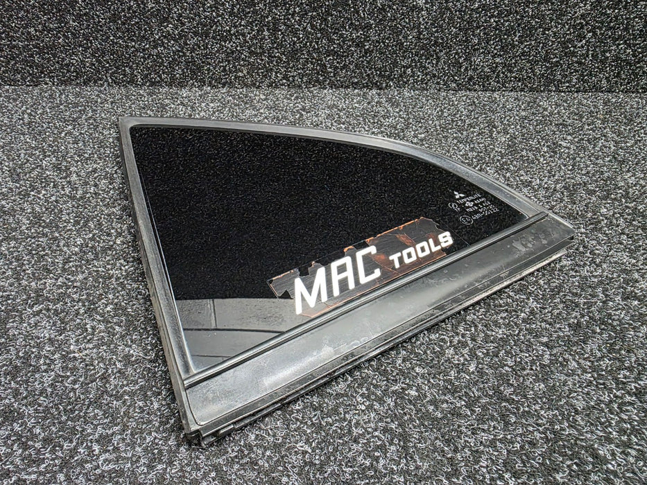 Mitsubishi Lancer Evolution 4 5 6 TME Rear LHS Quarter 1/4 Window Glass and Seal - CN9A CP9A