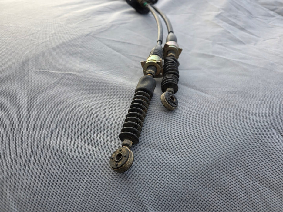 Mitsubishi Lancer Evolution Evo 4 5 6 TME CP9A 5 Speed Gearbox Shifter Cables USED MR388634