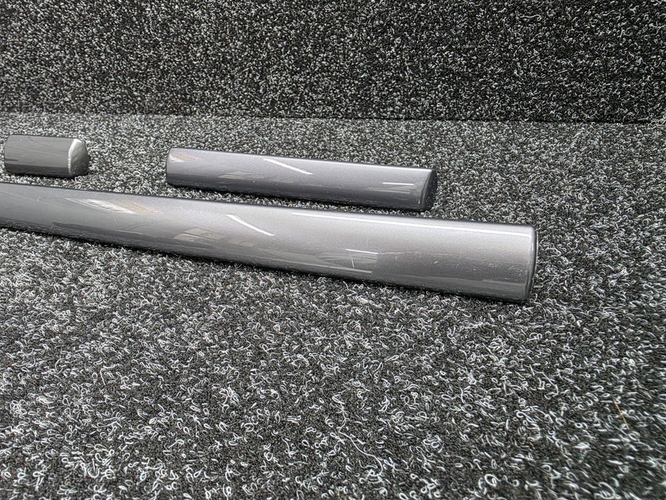 Renault Sport Clio X85 MK3 RS197 RS200 2005-2012 Gray / Silver Centre Dashboard Trim Decorative Plastic Dash Insert Set