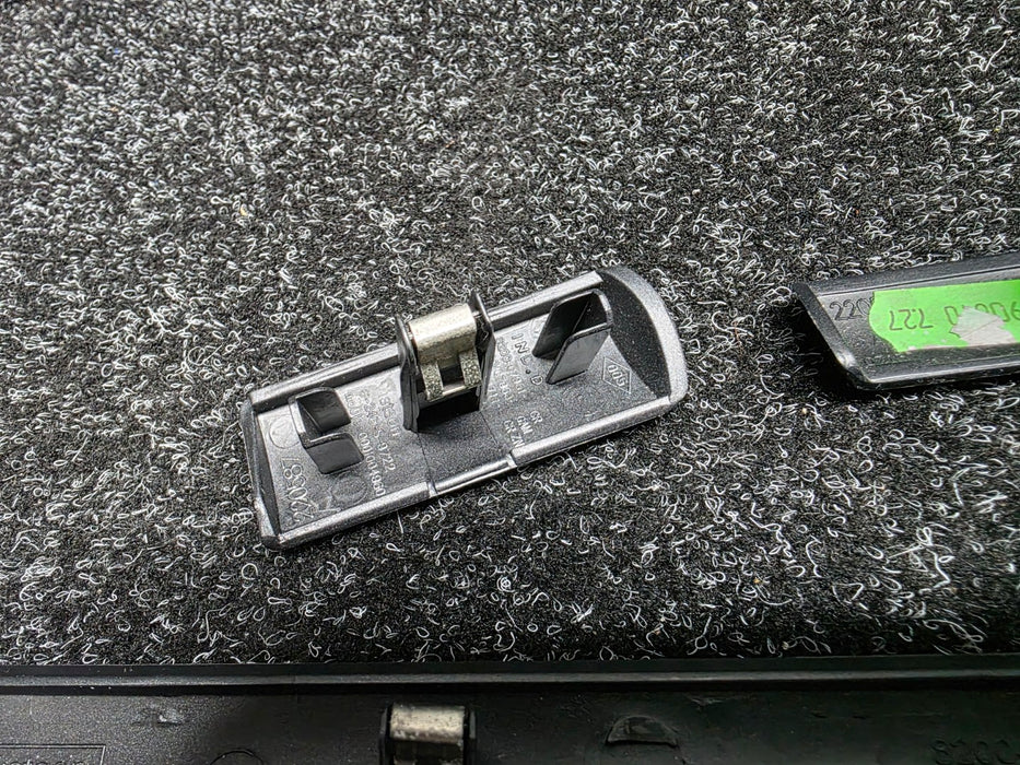 Renault Sport Clio X85 MK3 RS197 RS200 2005-2012 Gray / Silver Centre Dashboard Trim Decorative Plastic Dash Insert Set