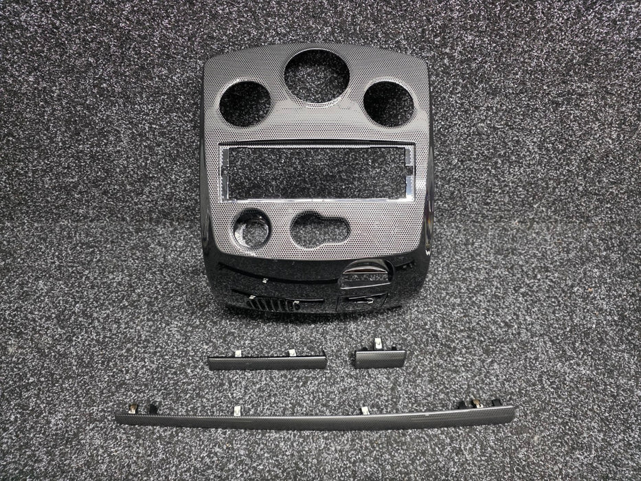 Renault Sport Clio X85 MK3 RS200 2005-2012 Centre Dashboard Facade Trim Decorative Plastic Dash Insert Set