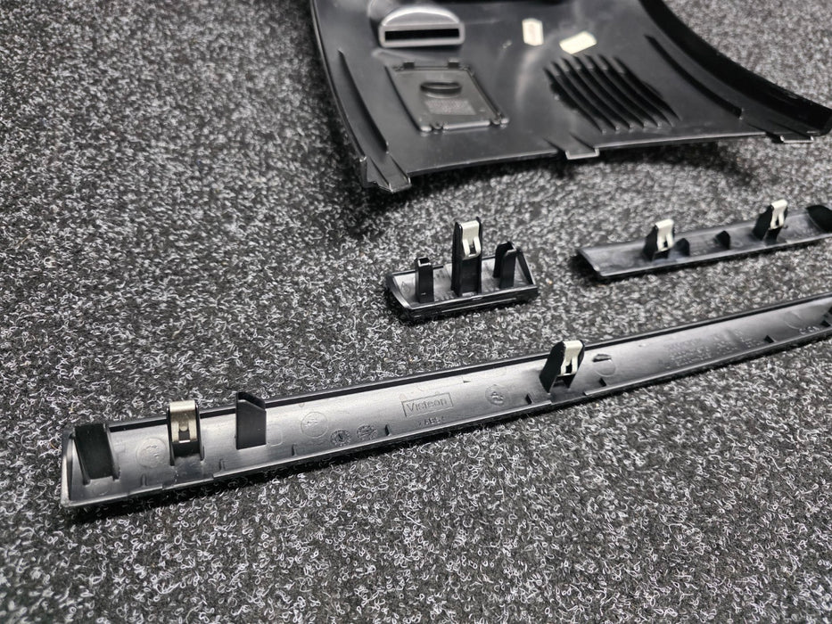 Renault Sport Clio X85 MK3 RS200 2005-2012 Centre Dashboard Facade Trim Decorative Plastic Dash Insert Set