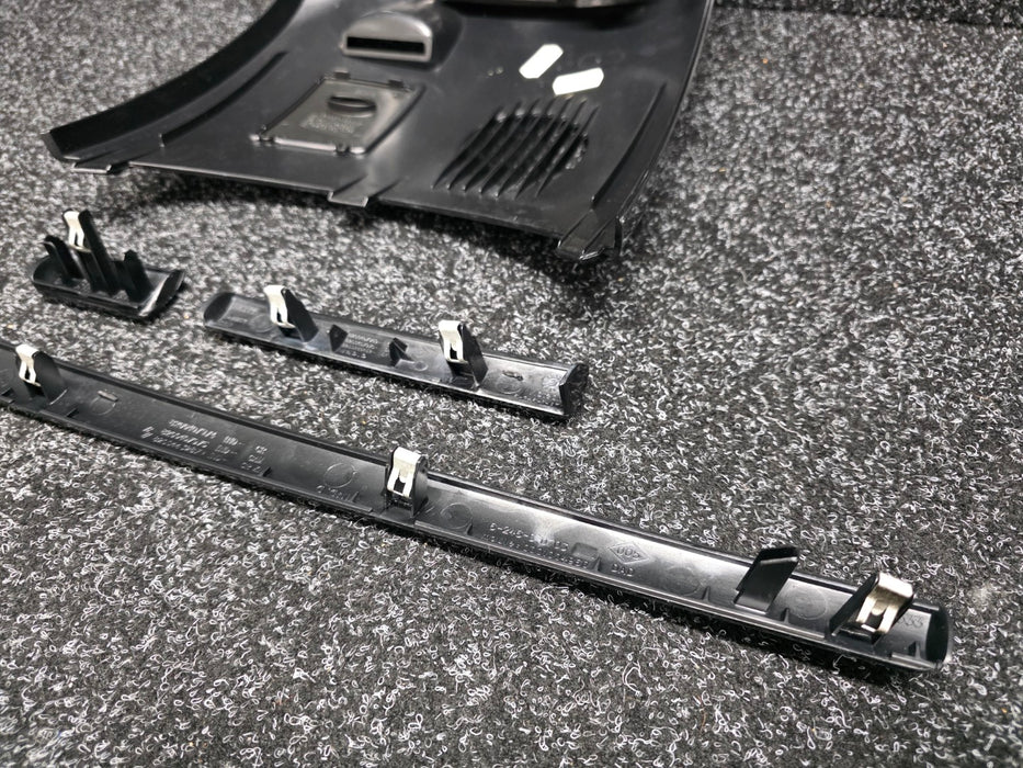 Renault Sport Clio X85 MK3 RS200 2005-2012 Centre Dashboard Facade Trim Decorative Plastic Dash Insert Set