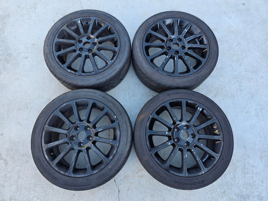 Renault Sport Clio RS 197 / 200 17" x 7" Bepop Rim Wheel Set + Hankook RS4 Tyres
