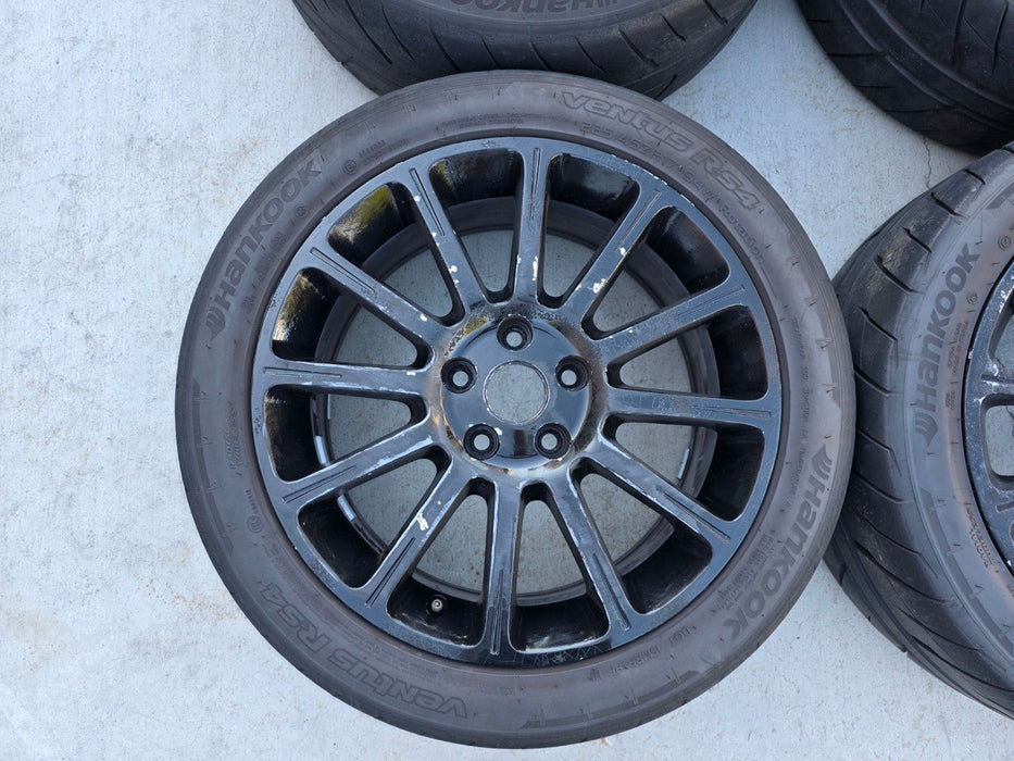 Renault Sport Clio RS 197 / 200 17" x 7" Bepop Rim Wheel Set + Hankook RS4 Tyres