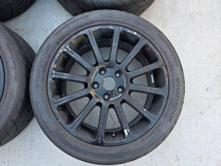 Renault Sport Clio RS 197 / 200 17" x 7" Bepop Rim Wheel Set + Hankook RS4 Tyres