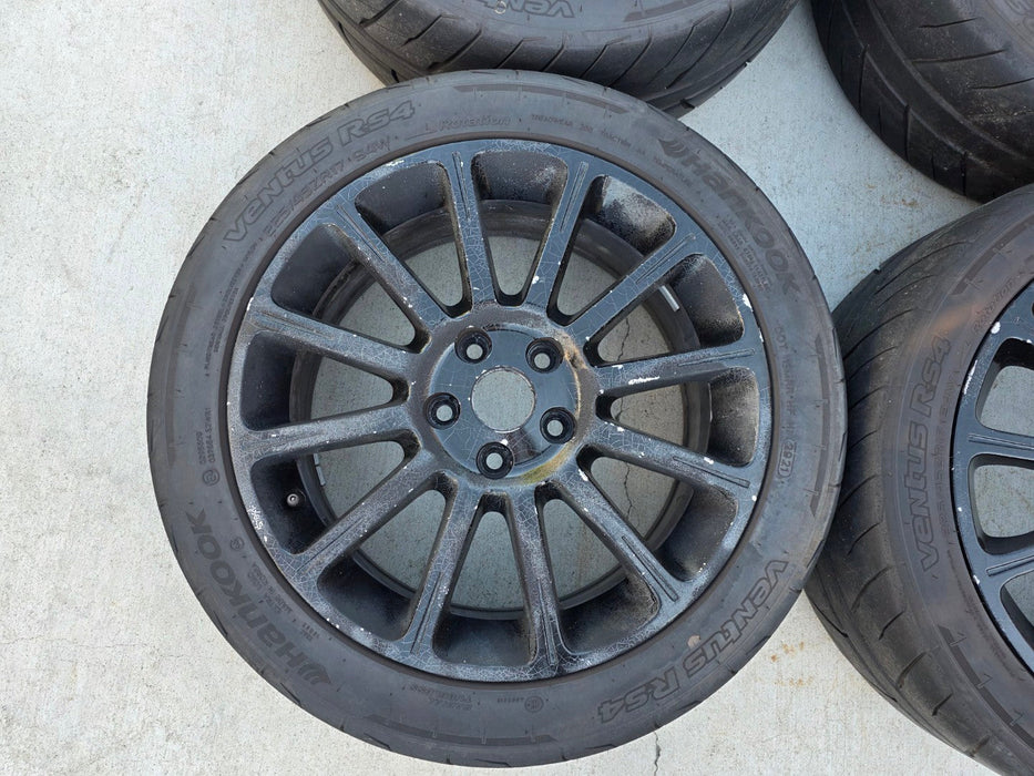 Renault Sport Clio RS 197 / 200 17" x 7" Bepop Rim Wheel Set + Hankook RS4 Tyres