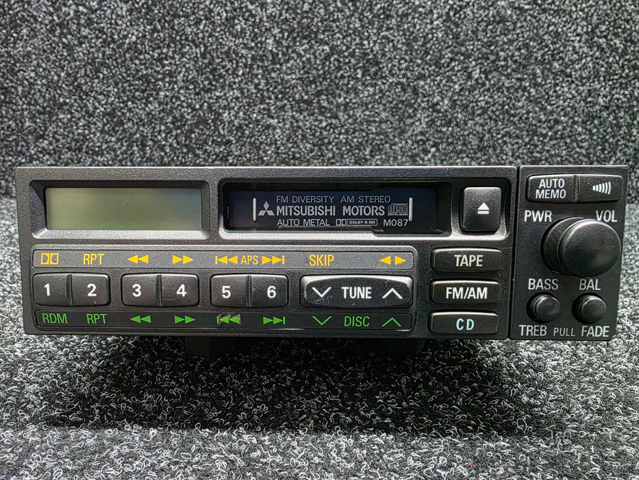 JDM Radio AM/FM Cassette Player to suit Mitsubishi Lancer Evolution CN9A / CP9A Evo 4 5 6 TME GSR