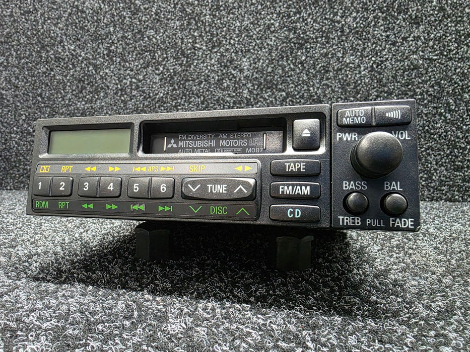 JDM Radio AM/FM Cassette Player to suit Mitsubishi Lancer Evolution CN9A / CP9A Evo 4 5 6 TME GSR
