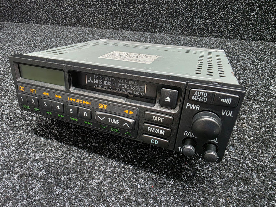 JDM Radio AM/FM Cassette Player to suit Mitsubishi Lancer Evolution CN9A / CP9A Evo 4 5 6 TME GSR