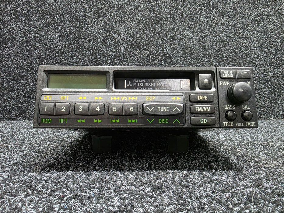 JDM Radio AM/FM Cassette Player to suit Mitsubishi Lancer Evolution CN9A / CP9A Evo 4 5 6 TME GSR