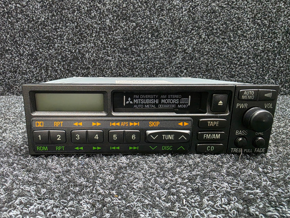 JDM Radio AM/FM Cassette Player to suit Mitsubishi Lancer Evolution CN9A / CP9A Evo 4 5 6 TME GSR