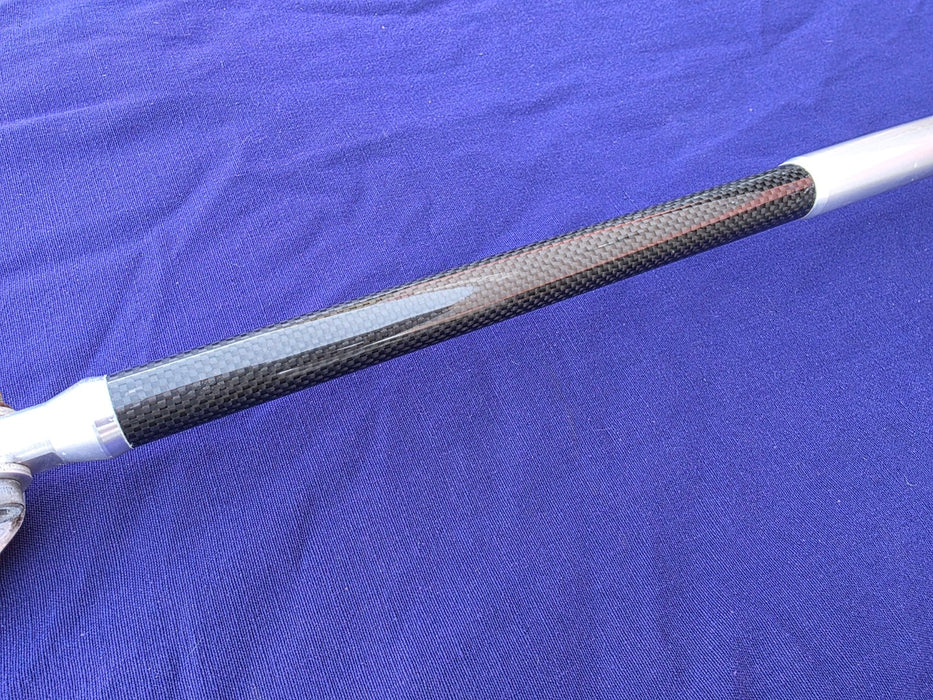 USED Genuine Mitsubishi Option Carbon Fiber / Fibre + Aluminium Strut Brace FRONT ONLY Evo 4 5 6 TME MZ568502 CN9A CP9A