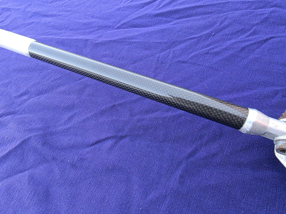 USED Genuine Mitsubishi Option Carbon Fiber / Fibre + Aluminium Strut Brace FRONT ONLY Evo 4 5 6 TME MZ568502 CN9A CP9A