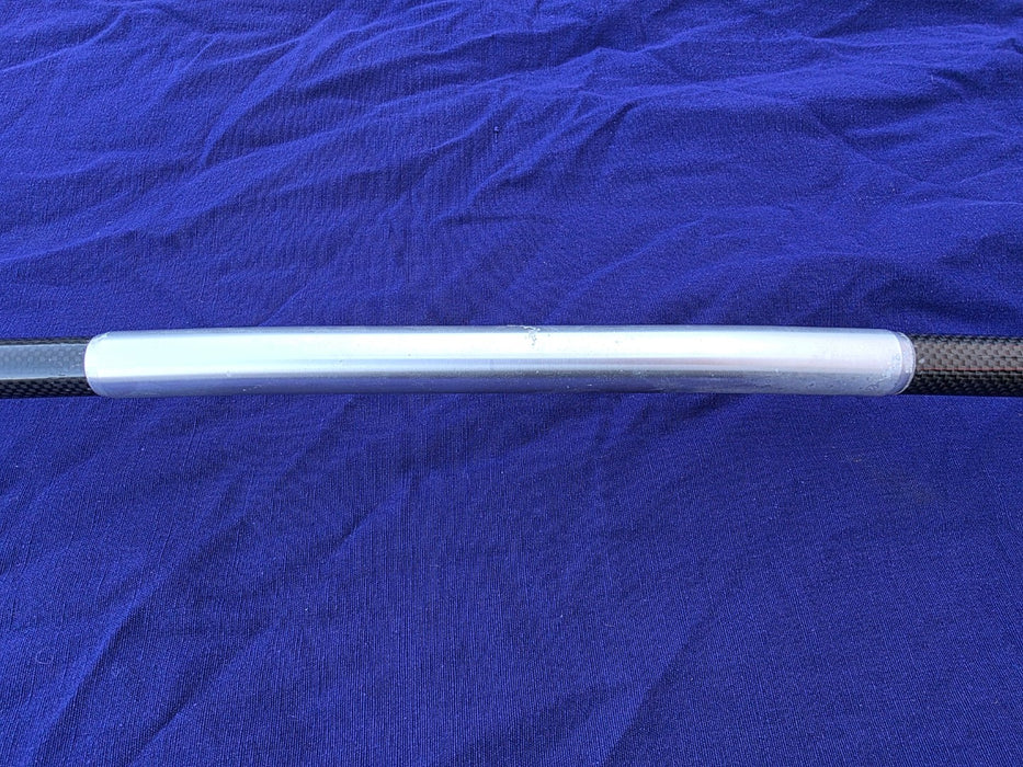 USED Genuine Mitsubishi Option Carbon Fiber / Fibre + Aluminium Strut Brace FRONT ONLY Evo 4 5 6 TME MZ568502 CN9A CP9A