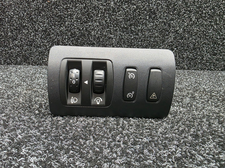 Renault Sport Clio MK3 RS 197 200 X85 Combination Switch Traction Control Cruise Control Head Light Height Dash Illumination Assembly