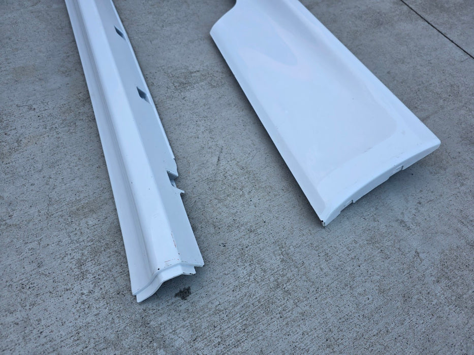 Nissan Skyline R33 GTR BCNR33 Side Skirt Step Mud Guard LHS + RHS - White