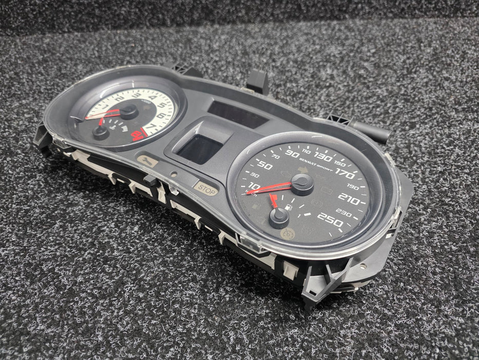 Renault Sport Clio / Lutecia X85 MK3 RS197 / RS200 Dash Instrument Panel Cluster 8201130227