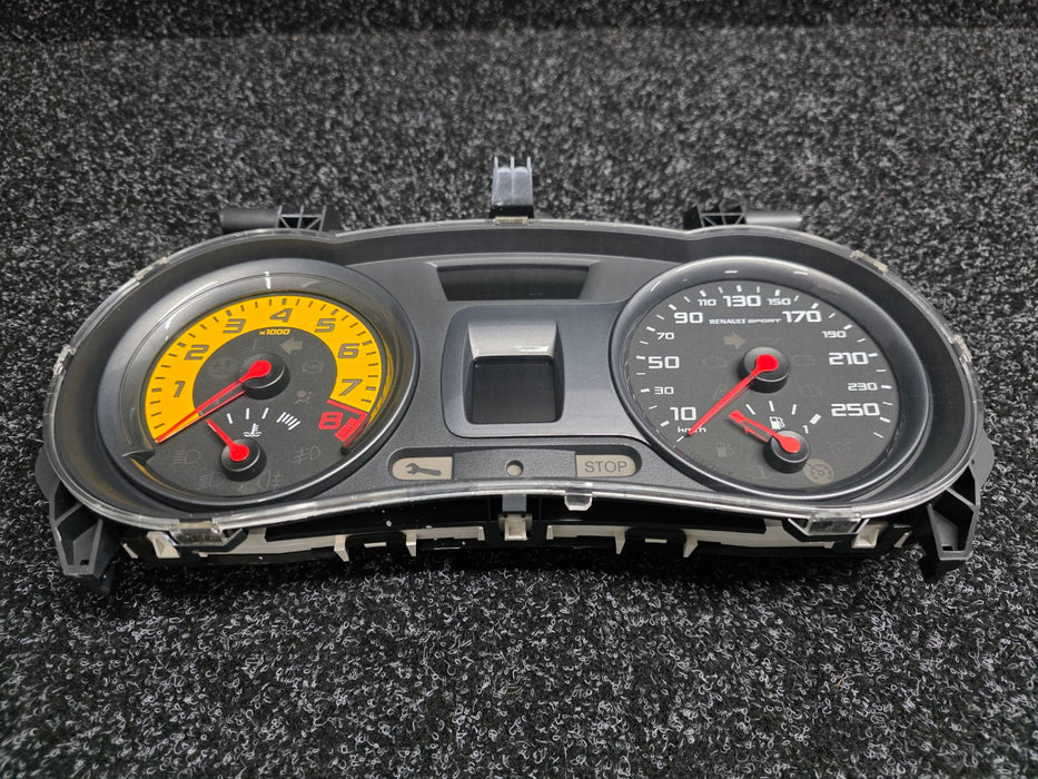 Renault Sport Clio / Lutecia X85 MK3 RS197 / RS200 Dash Instrument Panel Cluster 8200904043