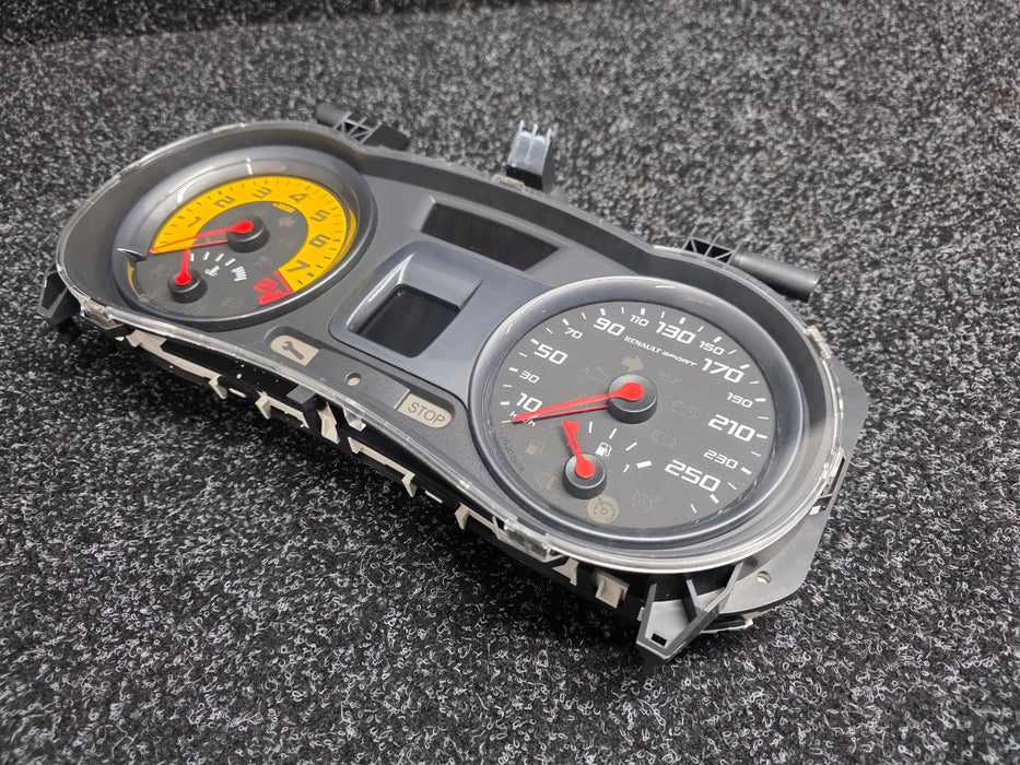Renault Sport Clio / Lutecia X85 MK3 RS197 / RS200 Dash Instrument Panel Cluster 8200904043