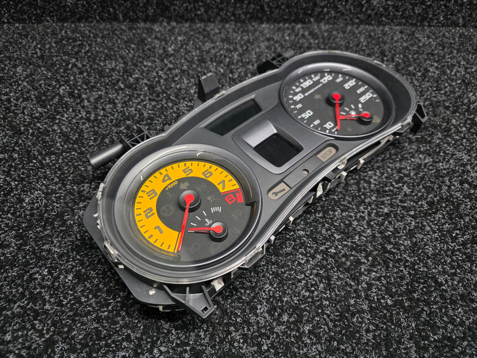 Renault Sport Clio / Lutecia X85 MK3 RS197 / RS200 Dash Instrument Panel Cluster 8200904043