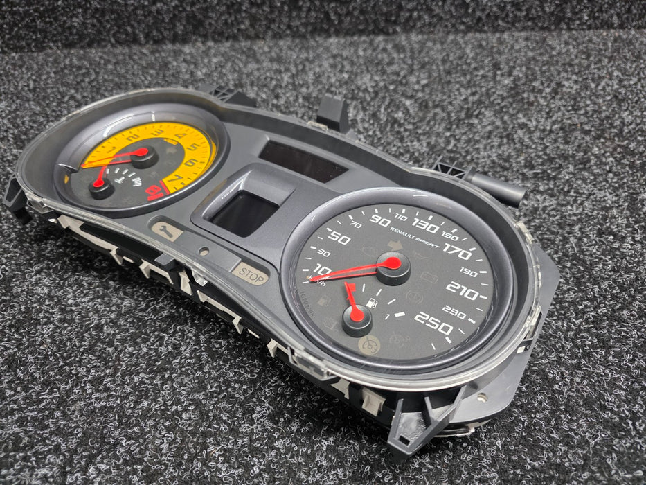 Renault Sport Clio / Lutecia X85 MK3 RS197 / RS200 Dash Instrument Panel Cluster 8200904043